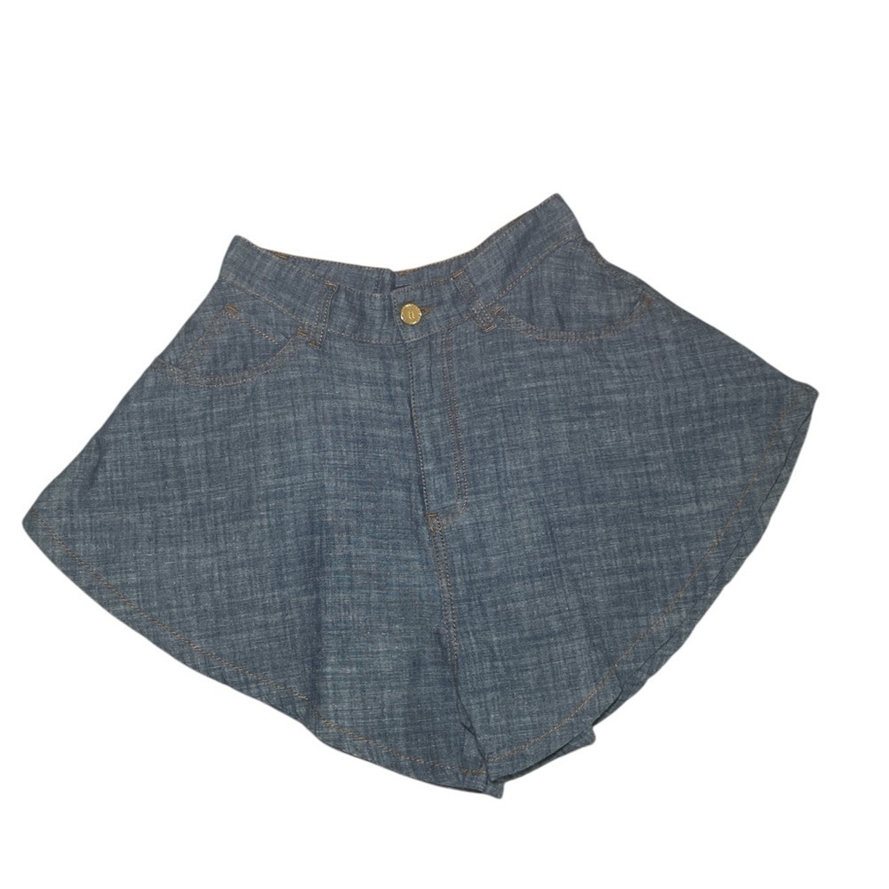 NWOT Pinko Women's Bettula Blue Denim Jean Shorts sz 25